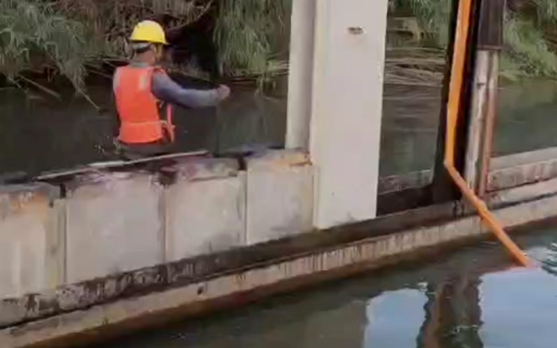 南通市海安李堡河施工現(xiàn)場(chǎng)